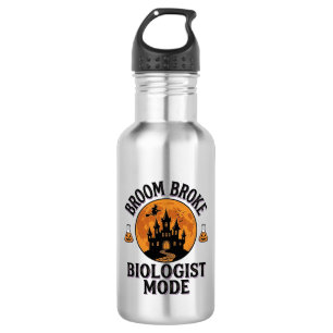 Halloween Biologist Shirt Vintage Spooky Science D 532 Ml Water Bottle