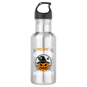 Halloween Biology Teacher You Can't Scare Me Desig 532 Ml Water Bottle