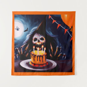 Halloween - Birthday 4 Tapestry