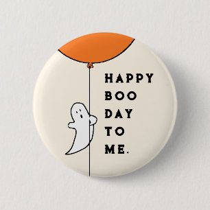 Halloween Birthday 6 Cm Round Badge