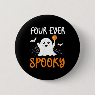 Halloween Birthday Boy For Toddlers Kids Spooky S 6 Cm Round Badge