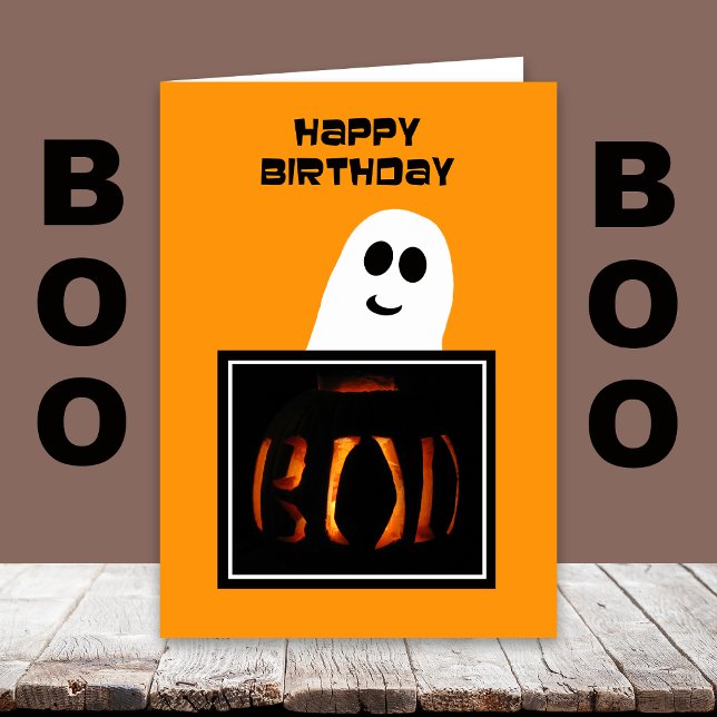 Halloween Birthday Card -- Spooky Good (Creator Uploaded)