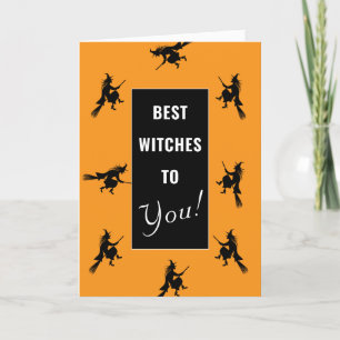 Halloween Birthday Funny Folded Card