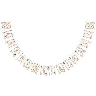 Halloween Birthday Garland Banner