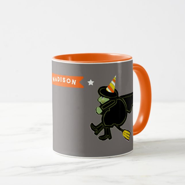 Halloween Birthday Gift Mug (Front Right)