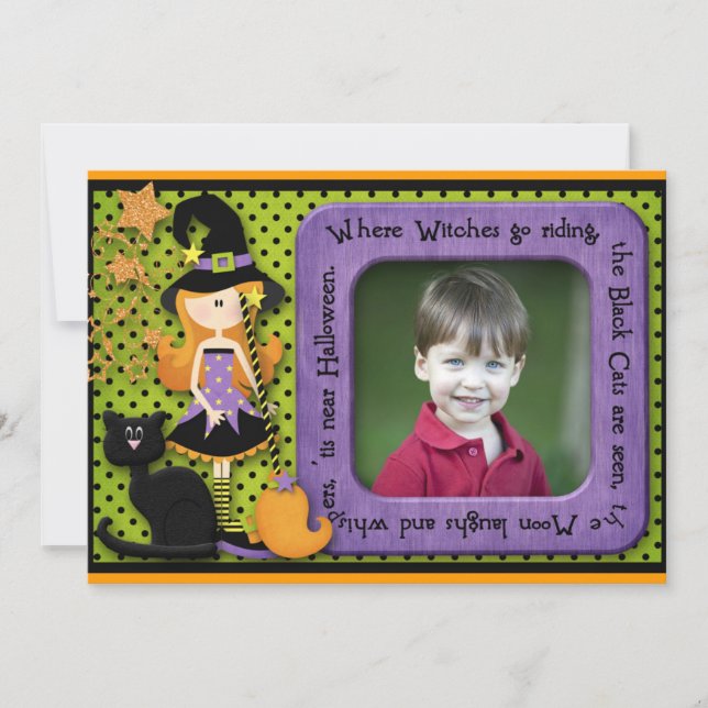 Halloween Birthday Invitation (Front)