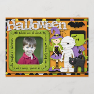 Halloween Birthday Invitation