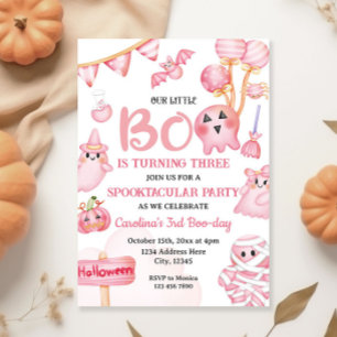 Halloween Birthday Invitation Template