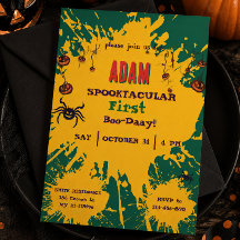 Halloween Birthday Kids Party Halloween