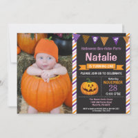 Halloween Birthday Party Invitation