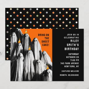 Halloween Birthday Party Invitation