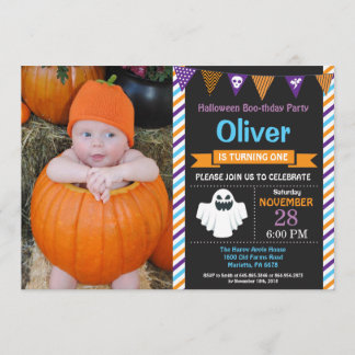 Halloween Birthday Party Invitation