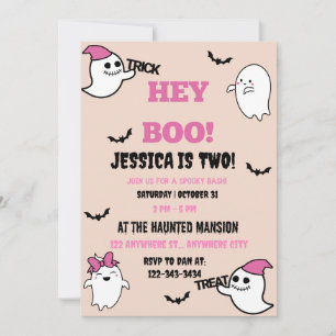Halloween Birthday Party Invitation