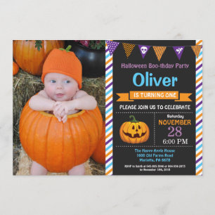 Halloween Birthday Party Invitation