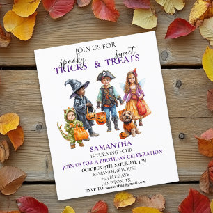 Halloween Birthday Party Kids Trick Treat Costume