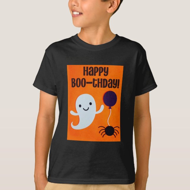 halloween birthday t-shirt (Front)