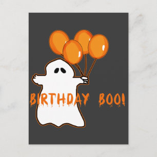 Halloween Birthday T-shirts and Gifts Postcard