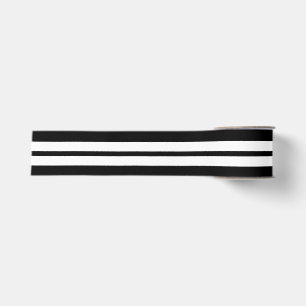 Halloween Black and White Striped Ribbon Grosgrain Ribbon