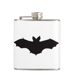 Halloween Black Bat Flask