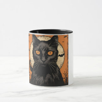 halloween Black Cat 2024 Mug