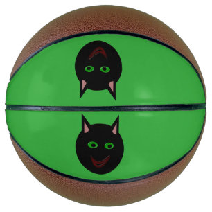 Halloween Black Cat Basketballs