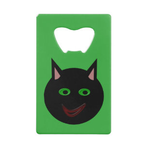 Halloween Black Cat Bottle Opener