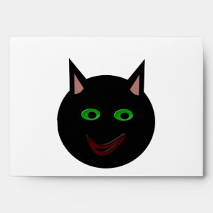 Halloween Black Cat Customisable Envelopes