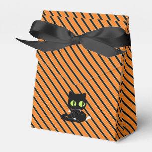 Halloween Black Cat Gift Bag Favour Box