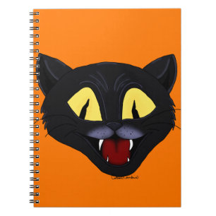Halloween Black Cat Notebook