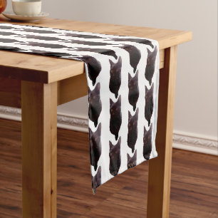 HALLOWEEN BLACK CAT table runner