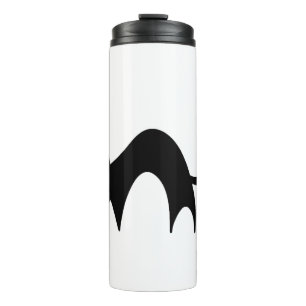 Halloween Black Cat Thermal Tumbler