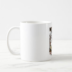 Halloween Black Cat Vintage Graveyard Shirt_1 Coffee Mug