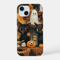 Halloween Black Cats and Moons Funny Witchy Kids