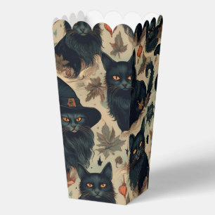 Halloween black cats favour box