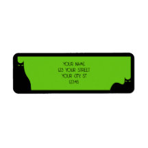 Halloween Black Cats Spooky Eyes Green Cute Modern