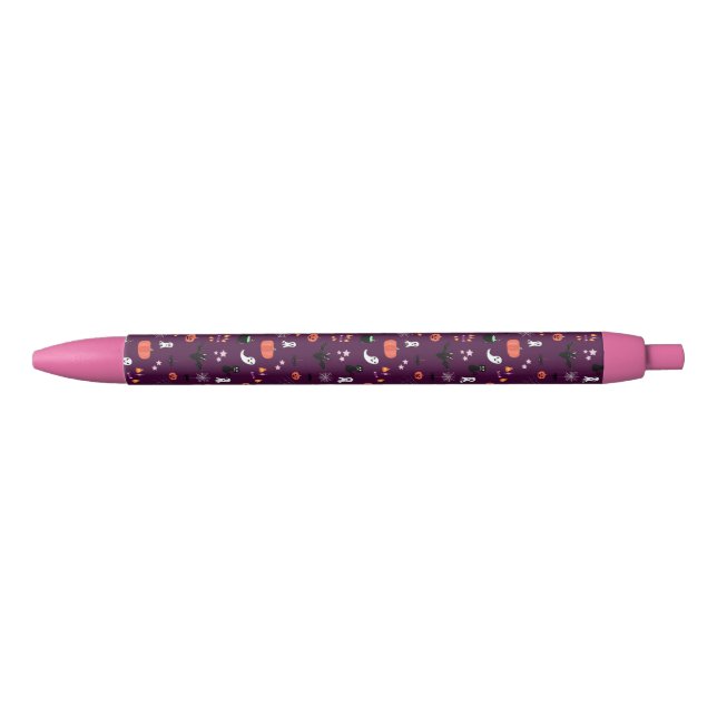 Halloween Black Ink Pen (Front)