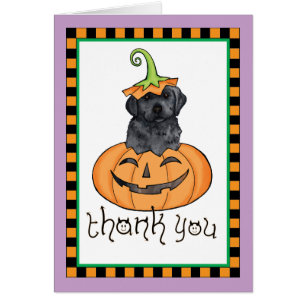 Halloween Black Lab Thank You