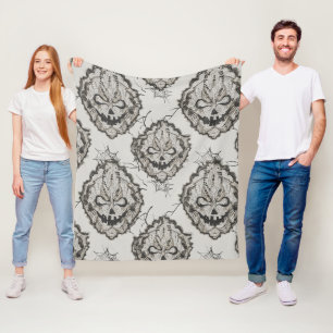 Halloween Black Lace Spiderweb Blanket & Pillow –