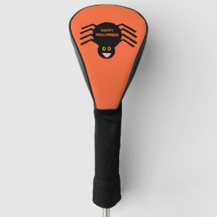 Halloween Black Spider Golf Driver Cover