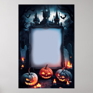 Halloween Blank Invitation Poster #1