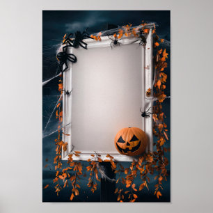 Halloween Blank Invitation Poster #4