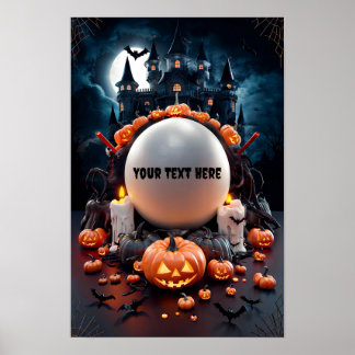 Halloween Blank Invitation Poster #5