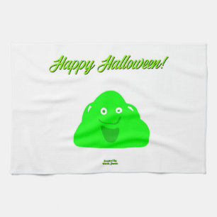 Halloween Blob Kitchen Towel