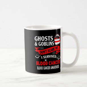 Halloween Blood Cancer Awareness Survivor Gift Coffee Mug