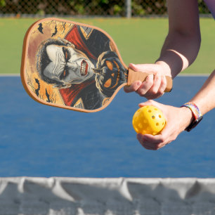 Halloween , Bloodthirsty Vampire  Pickleball Paddle