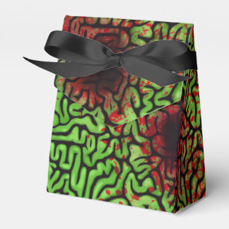 Halloween Bloody Green Brains Favour Box