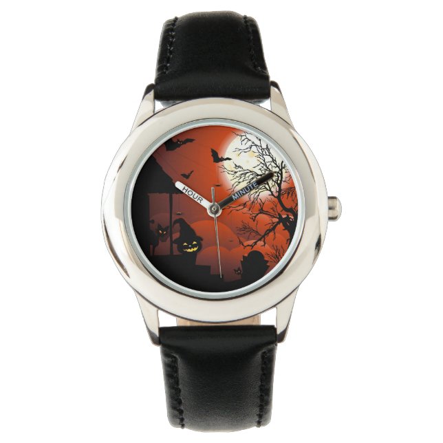 Halloween Bloody Moonlight Nightmare watches (Front)