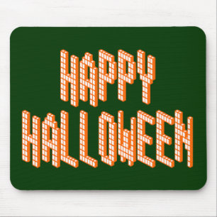 Halloween Blox Text Mouse Mat