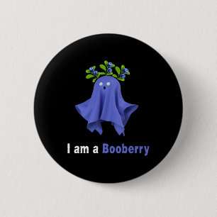 Halloween Blueberry Costume Ghost Funny Blueberry 6 Cm Round Badge