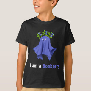 Halloween Blueberry Costume Ghost Funny Blueberry T-Shirt